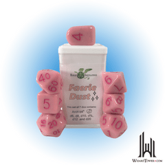 SET OF 7 DICE: FAERIE DUST